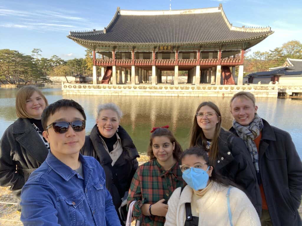 Kimchiman in Gyeongbokgung