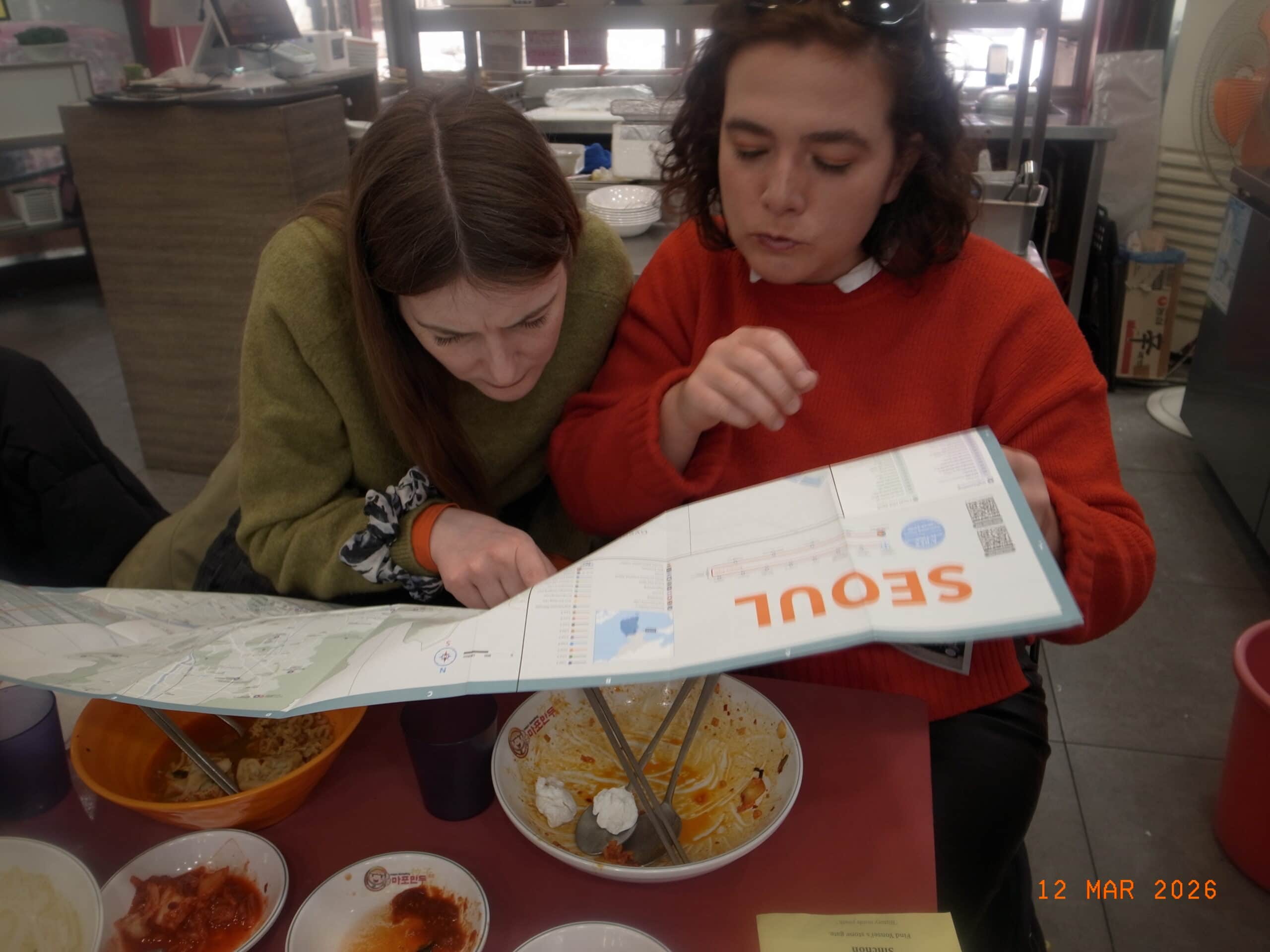 Handing the mission card